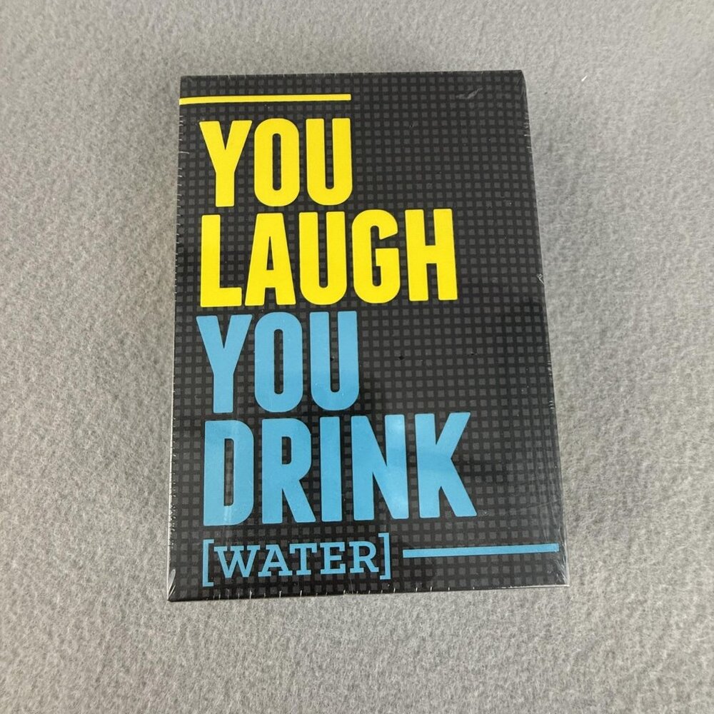 You Laugh You Drink Water Card Game DSS‎ Games Adult Party 150 Cards New Sealed